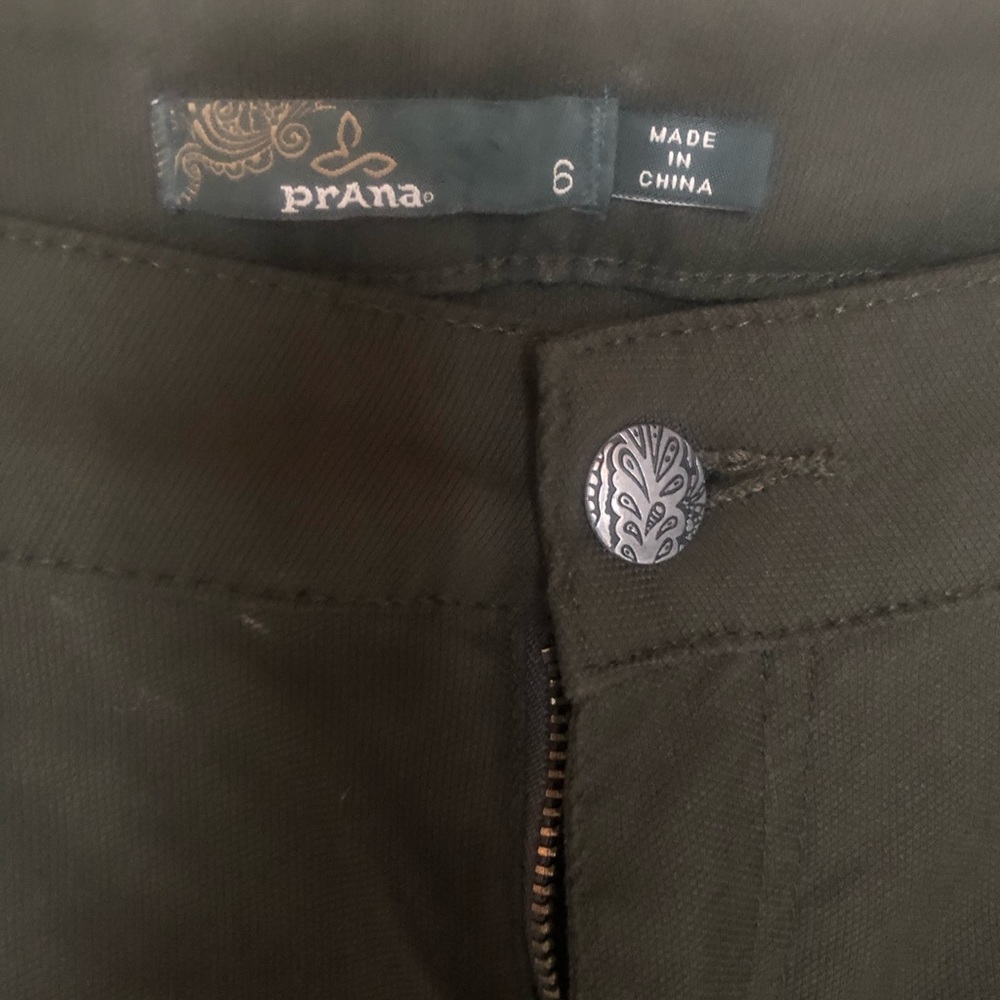 Dark olive green Prana pants